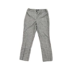 Le Chateau Plaid Dress Pant Trousers Size 4